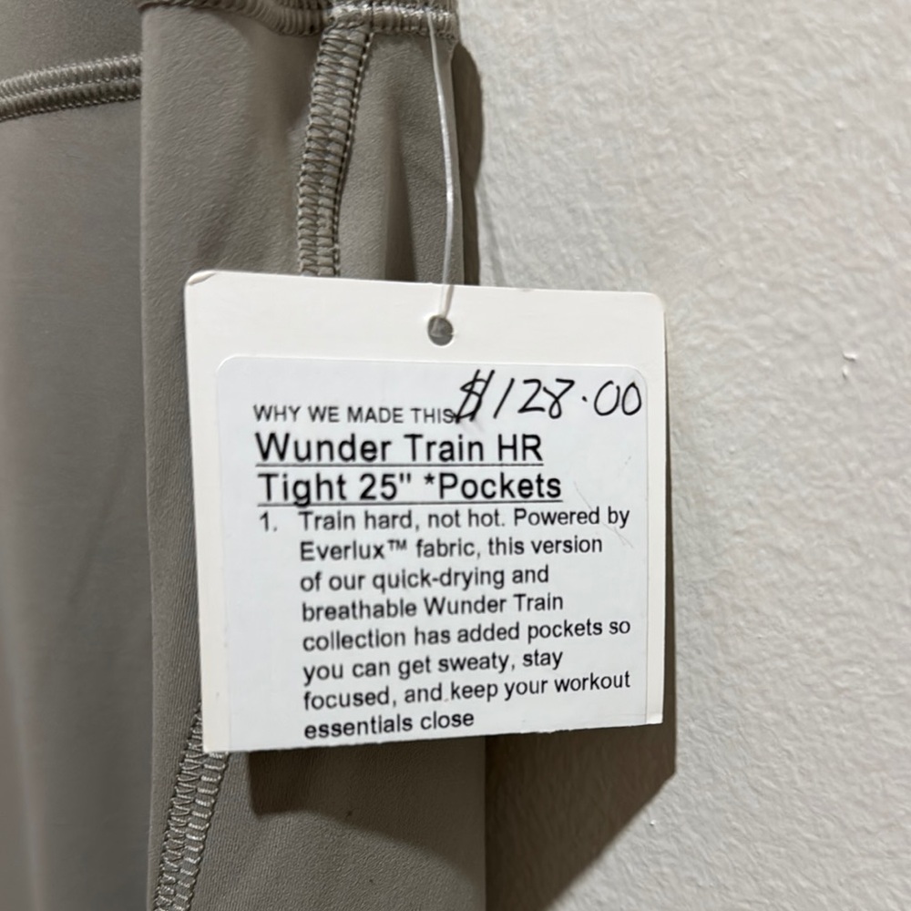 Lululemon Wunder Train 25” Leggings with Pockets NWT - Picture 2 of 6